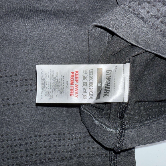 Gymshark Women's Athletic Shorts - Dark Gray - Picture 3 of 3